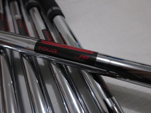 Lefty TaylorMade Stealth Iron Set - 5-AW - Extra Stiff X Flex Steel +0.75" Long - Picture 3 of 12