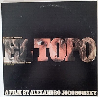 El Topo (OriginalMotionPictureScore) - LP - RARE variant US Apple SWAO-3388 - EX