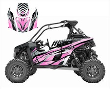 Polaris RS1 graphics decal kit 24 mil thick Racing Vinyl design V3001