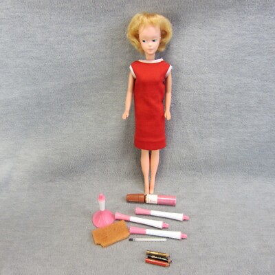 Vintage Mary Make Up Fashion Doll Ideal Make Up Pencils Extras