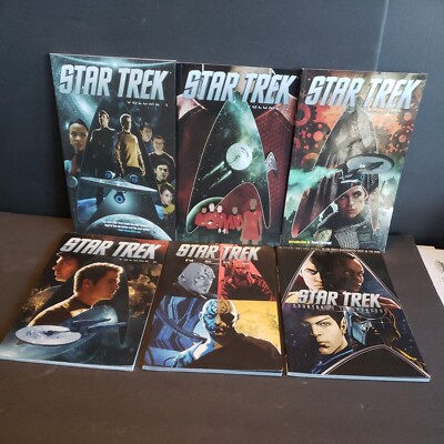 Star Trek Comic Book Volume 1-4, Countdown to Darkness, Nero Used See Desc/Pics