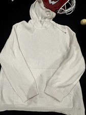 Calvin Klein Knit hooded white Men's Sweater