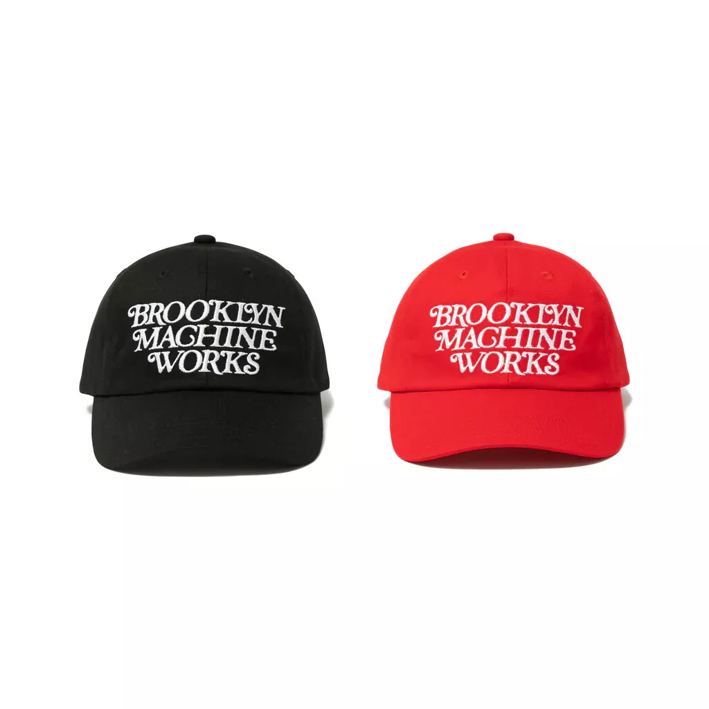 Human Made x BROOKLYN MACHINE WORKS x Girls Don’t Cry 6 Panel Cap Black Red