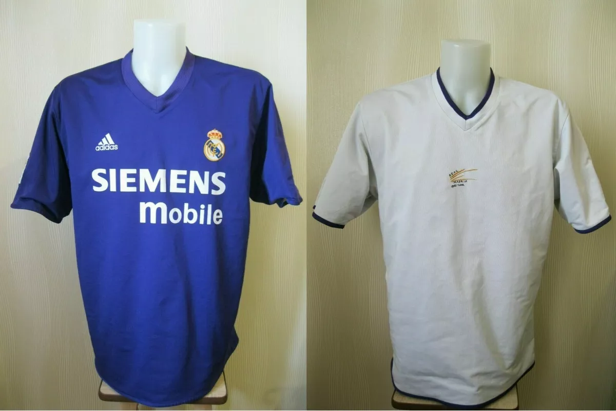 Retro Real Madrid Home Jersey 2002/03 By Adidas