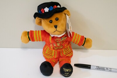 100% Authentic BEEFEATER BEAR - Tower of London - Historical Royal Palaces