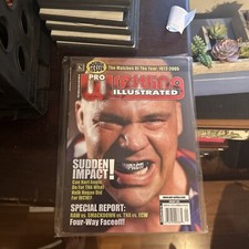 Pro Wrestling Illustrated PWI Magazine January 2007 Kurt Angle