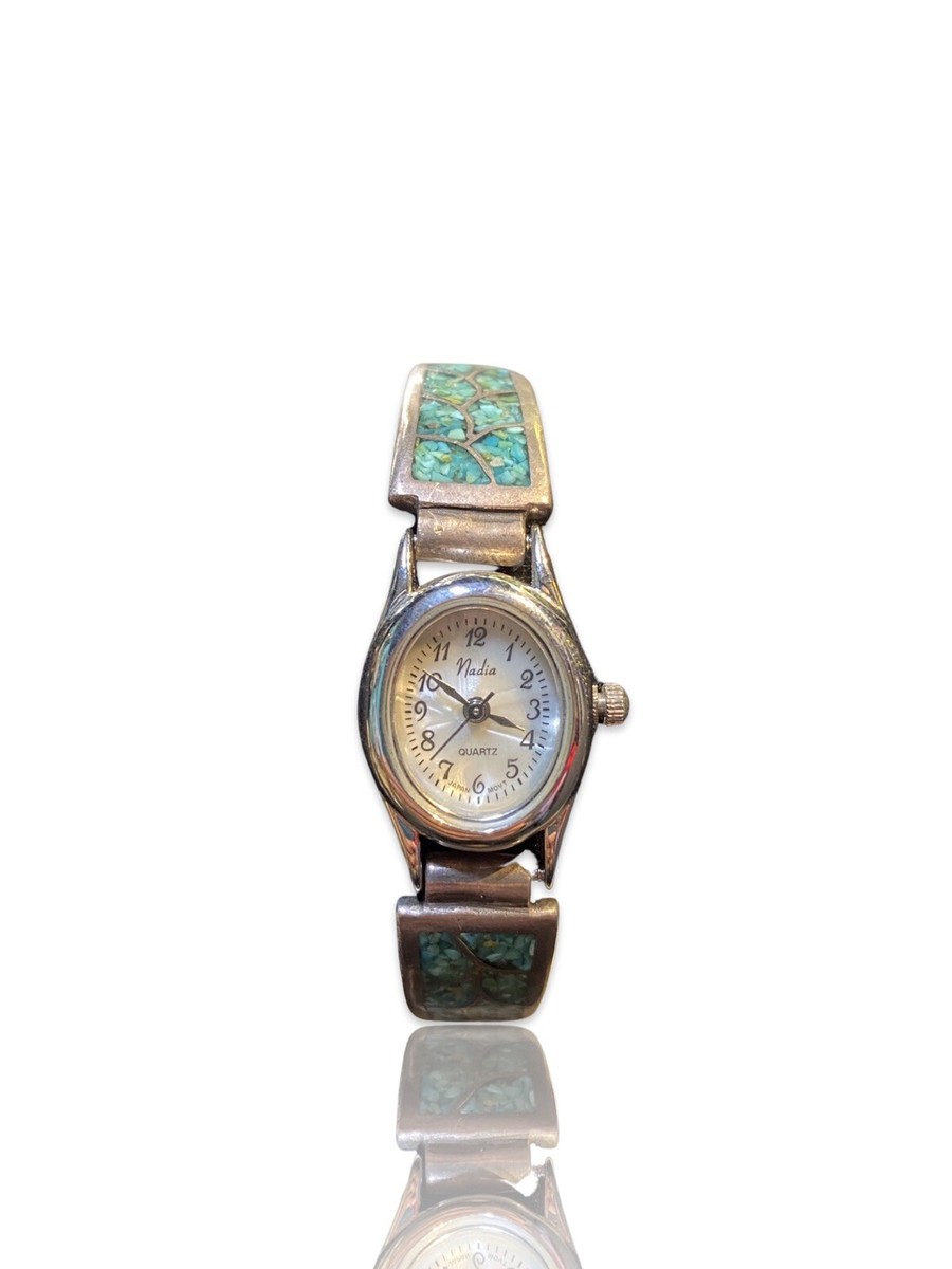時計 Nadia vintage Indian jewelry Watch Native American Navajo Watch Band With Nadia Watch Face | eBay