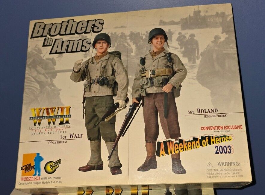 1/6 Dragon WWII weekend of heroes brothers in arms 2003 Rare 1/6 Dragon WWII weekend of heroes brothers in arms 2003 Rare