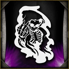 Grim Reaper 14 Airbrush Stencil Template Airsick
