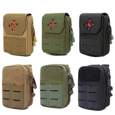 Tactical Molle Pouch Waist Pack Medical Bag Hunting Utility EDC First Aid Pouch