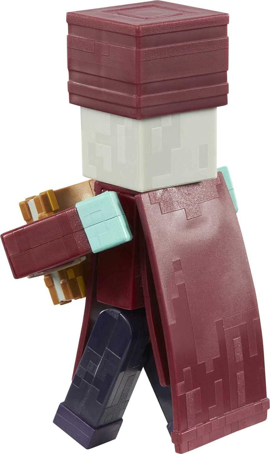 Minecraft - Figura Minecraft Armored Vindicator - 8 cm - GNC23 - Matte -  Real Brinquedos