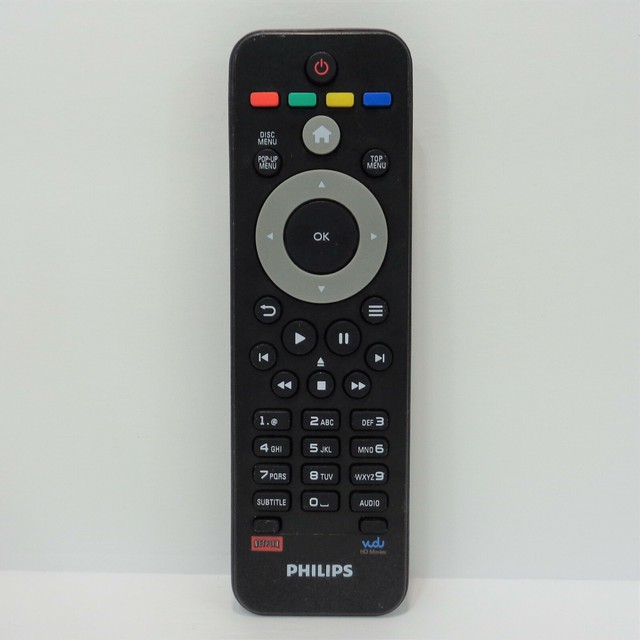 Philips 996510062046 BluRay DVD Player Remote RC2820 BDP2100, BDP2105