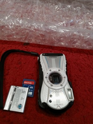 Ricoh WG-20 Water/Cold/CrushShockproof Digital Camera - White | eBay