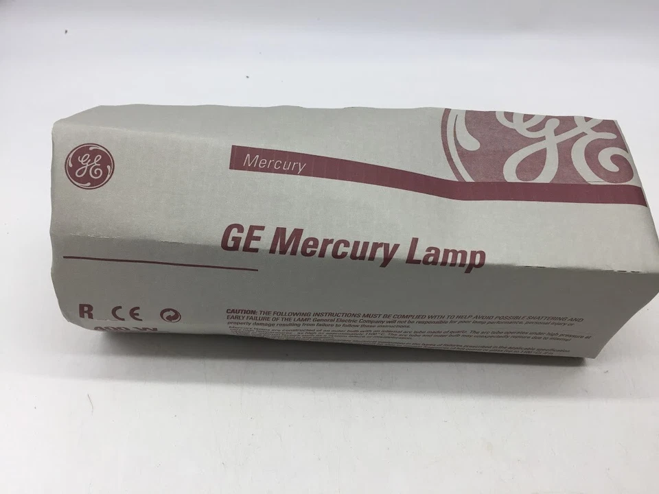 Box of 6 - GE 23998 400W HR400DX33 R-Mercury Lamps Deluxe White E-37 - Image 4 of 4