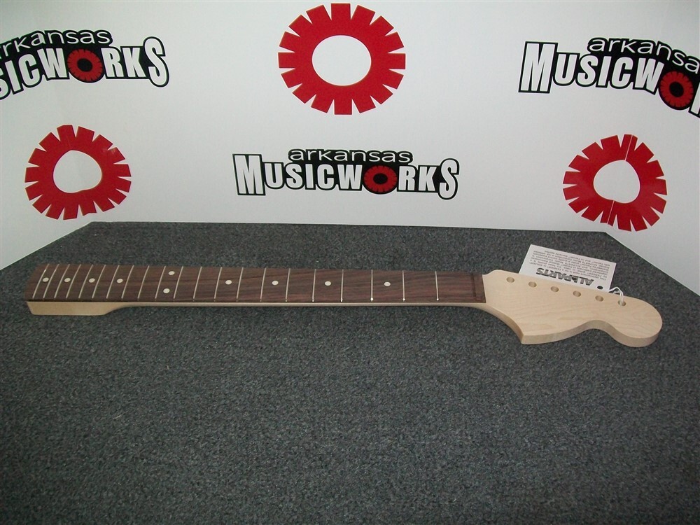 NEW - Allparts Fender Licensed Large Headstock Maple Strat Neck