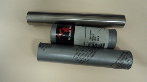7/8" Dia. by 6" Long High Speed Ground Drill Blank Made in USA