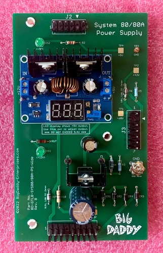 New Big Daddy Power Supply board for Gottlieb Circus pinball machines