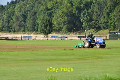 Foto 12x8 Mid Devon: Cricketfeld Berrysbridge Arbeiten werden am c2012 durchgeführt