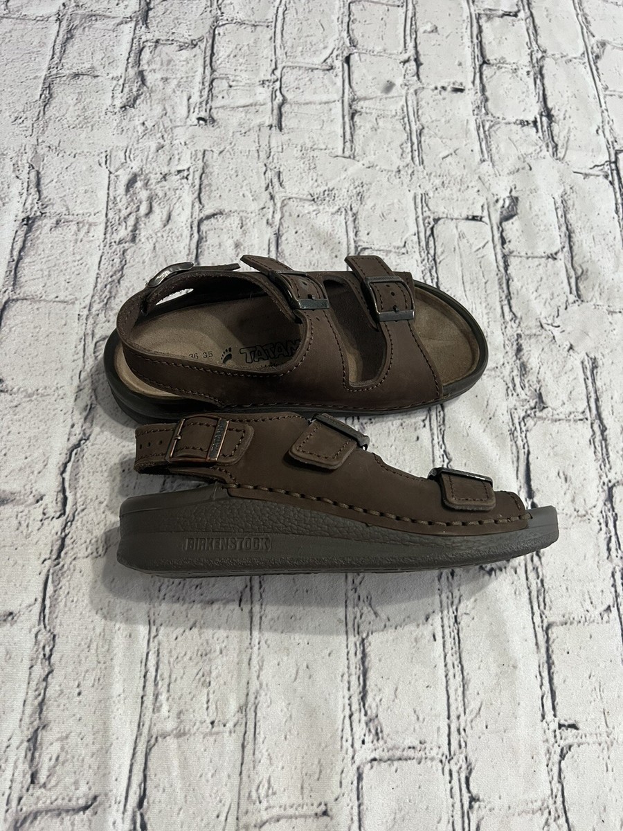 Tatami Birkenstock Nebraska Leather Sandals Size US L5/EURO