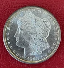 1880 S Morgan Silver Dollar, Gem Uncirculated, Prooflike.