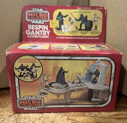 1982 Kenner Star Wars Micro Collection Bespin Gantry Action Playset
