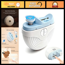 Automatic Electric Nail Clipper with 3 Speeds, LED Light 2-in-1 Grinding Heads