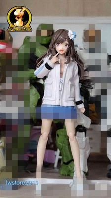 1/12 Casual Coat Tops Model Clothes For 6'' Female Romankey Figure Body Toys