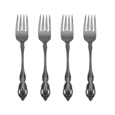 Oneida Brahms 18/8 Stainless Steel Salad Fork (Set of Four)