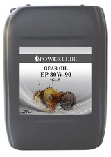 Power Lube Heavy Duty Gear Oil 20L – Fully Synthetic 75W-90 & EP 80W-90 GL-5