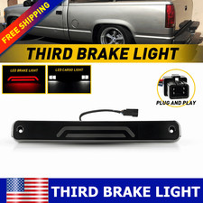 For Chevy C1500 K1500 Silverado 1988-1998 Led Third Brake Light Smoked Lens