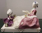 Royal Worcester rare Figurine The Planters Daughter mint