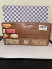 Bamboo Sushi Kit New In Box Factory Sealed  Please See Description For Contents