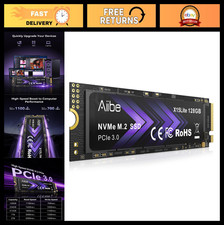 128GB NVMe M.2 SSD Internal Solid State Drive...