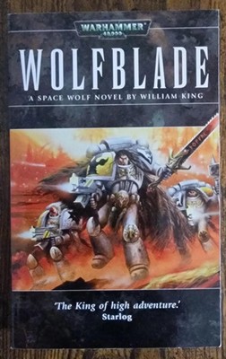 Warhammer 40000 Buch WolfBlade 40K Black Library A Space Wolf Roman William King