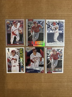 2026 Topps Series 1 Mike Trout Rainbow (6) Mojo Refractor Los Angeles Angels