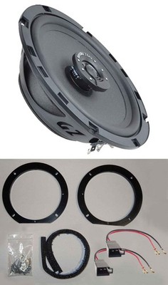 Ground Zero 110Watt 16.5cm 2-Way Speakers for Lada Kalina 05-13 Rear Car B