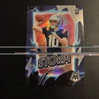 2024 Panini Mosaic - Storm Drake Maye #3 Silver Prizm (RC)