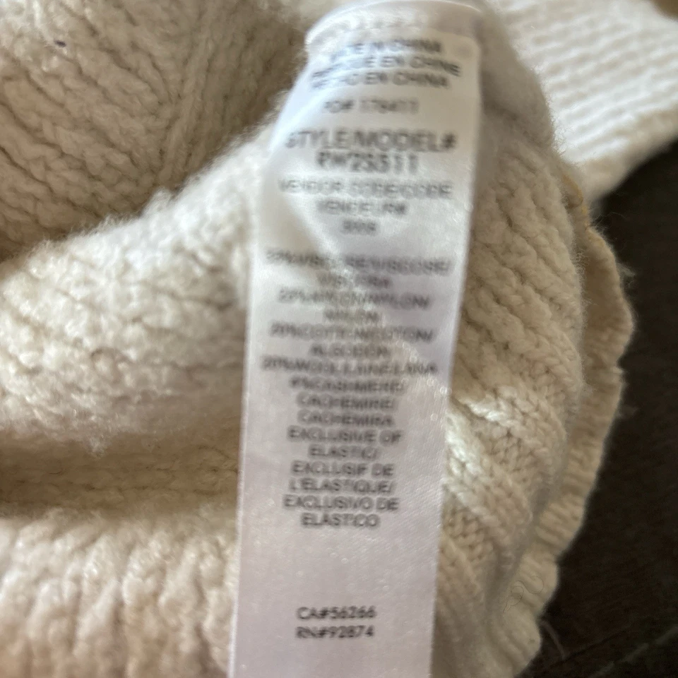 Suéter Splendid Collection Mujer Mezcla Lana - Crema - Tejido Talla XS Foto 4 de 4