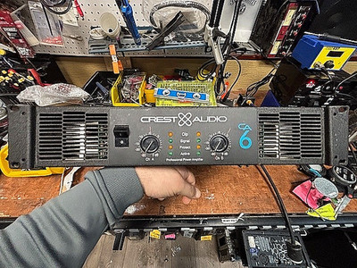 Crest Audio CA-6 Power Amplifier (FOR PARTS ONLY)
