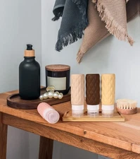 Travel Bottles for Toiletries, Tsa Approved 3oz Travel Bottles, BPA Free Leak P