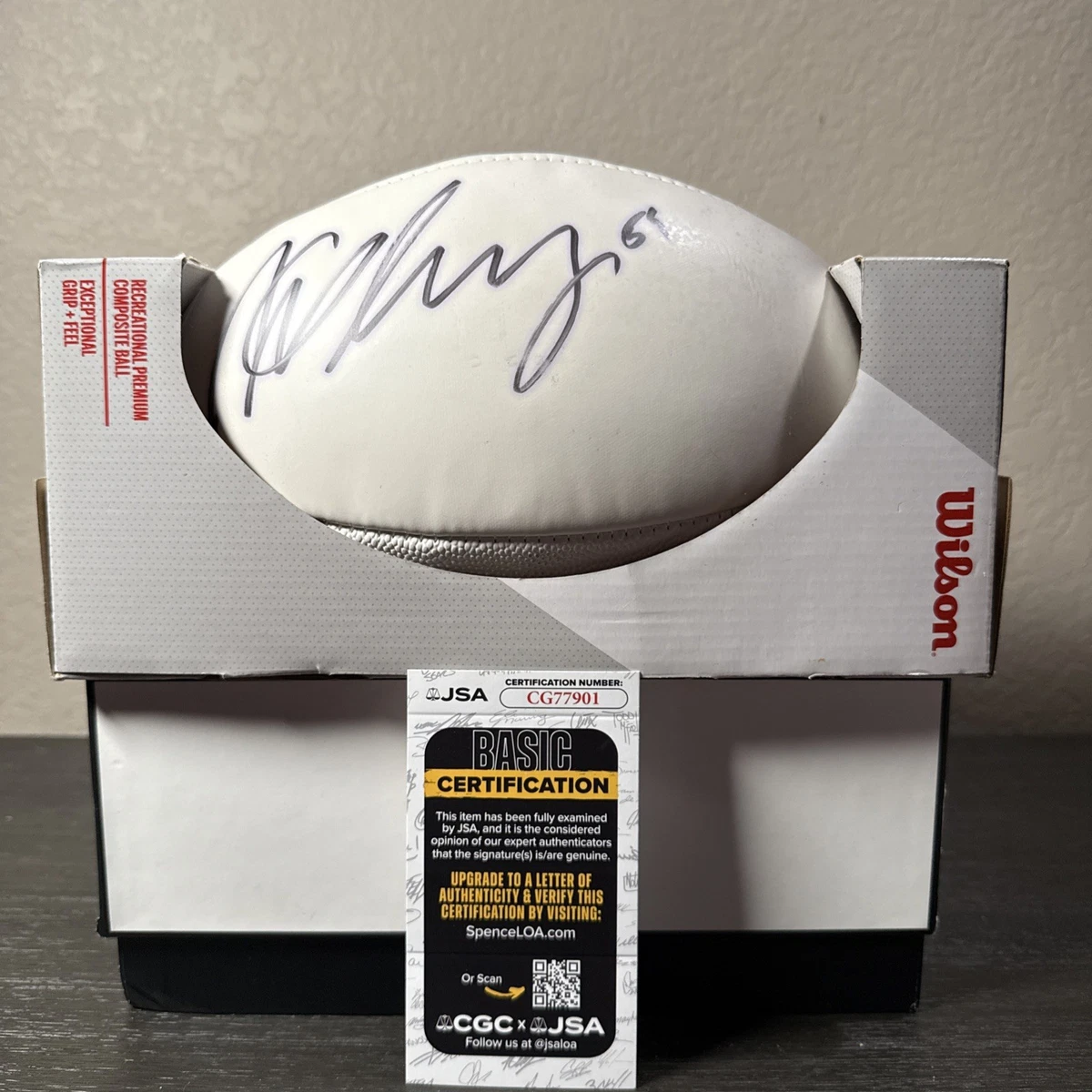 Houston Texans NFL Original Autographed Football Balls for sale | eBay
