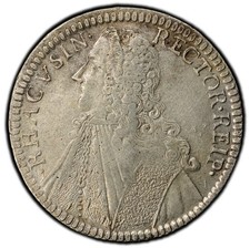 Sicily - 1764 Ragusa Tallero PCGS XF 45 - RARE - TOP POP - ONLY 2 KNOWN TO PCGS