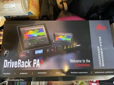 dbx DriveRack PA2 main unit speaker management system