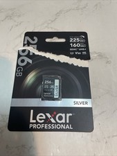 SD Card 256GB Lexar Professional UHS-I V30 225MB/s