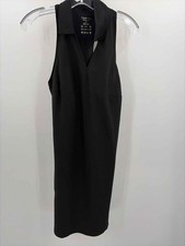 Pre-Owned Calvin Klein Black Size Medium Short Sleeveless Dress
