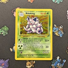 Nidoking 11/102 NM/LP -Carta Pokemon Holo rara vintage - Set base (1k)