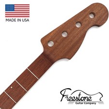 Collo per chitarra basso - Bubinga su Sapele - basso stile P - adatto per basso Fender P