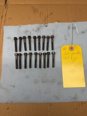 #ad 6.0L Powerstroke High Pressure Oil Rail Bolts Set of 18 2004.5–2007 OEM Turbo $29.99