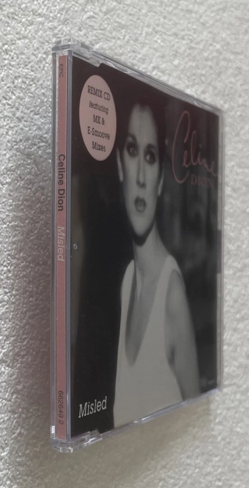 CELINE DION ~ MISLED ~ 1995 UK 6-TRACK REMIX CD SINGLE ~ EPIC 662649 2 - Image 2 of 4