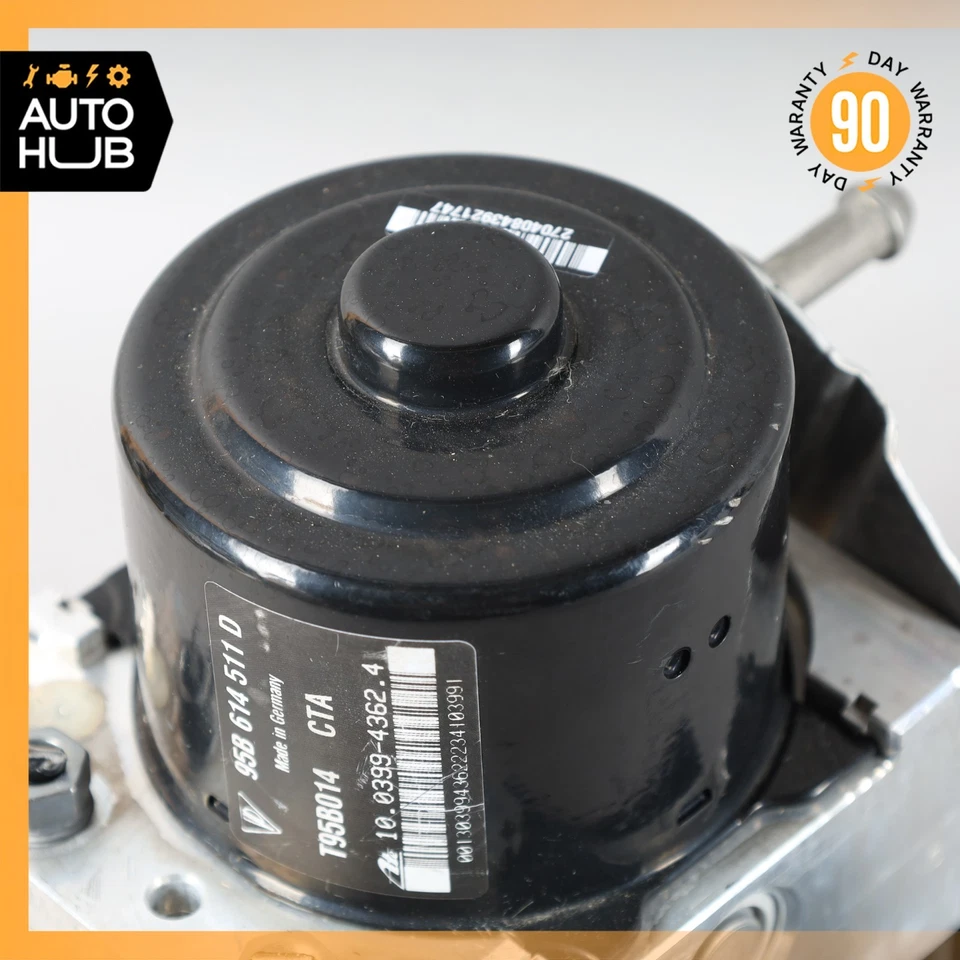 15-16 保时捷 Macan 95B ABS 液压泵控制模块 95B614511D 原始设备制造商 88k — 第 3/4 张图片